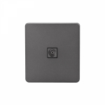 Розетка TV с/у титан механизм с рамкой MIELE ROUND KRANZ (1/100) Розетка TV с/у титан механизм с рамкой MIELE ROUND KRANZ (1/100)