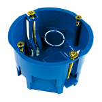 Коробка подрозетник 68х45 с/у в г/к синий п/л IP20 С3Е3 GUSI ELECTRIC (1/220)