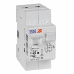 Дифф. автомат 2Р 20А 100mА 4,5кА С OptiDin D63 КЭАЗ (1) Дифф. автомат 2Р 20А 100mА 4,5кА С OptiDin D63 КЭАЗ (1)