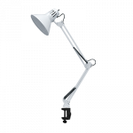 Светильник настольный под лампу на струбцине 60Вт E27 белый (коробка) СНС-13Б IN HOME (1/16) Светильник настольный под лампу на струбцине 60Вт E27 белый (коробка) СНС-13Б IN HOME (1/16)