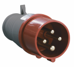 Вилка переносная силовая ССИ-014 3Р+РЕ 16А 380В бел/красный IP44 IEK (1/10/100) Вилка переносная силовая ССИ-014 3Р+РЕ 16А 380В бел/красный IP44 IEK (1/10/100)