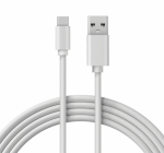 Кабель USB-Type-C/2A/PVC/white/1m/REXANT