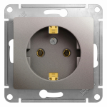 Розетка 1гн с З/К с/у платина механизм 16А Glossa Systeme Electric (1/20) Розетка 1гн с З/К с/у платина механизм 16А Glossa Systeme Electric (1/20)