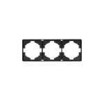 Рамка 3гн оникс MIELE ROUND KRANZ (1/100) Рамка 3гн оникс MIELE ROUND KRANZ (1/100)