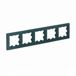 Рамка 5гн изумруд AtlasDesign Systeme Electric (1/5) Рамка 5гн изумруд AtlasDesign Systeme Electric (1/5)