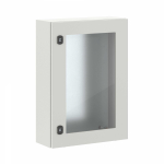 Корпус распред. шкафа 1двер. сталь серый 500мм 700мм 200мм с монтажной платой IP66 DKC
