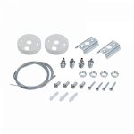 Комплект SRB2-WH 2м для подвесного монтажа шинопровода RB белый IN HOME Комплект SRB2-WH 2м для подвесного монтажа шинопровода RB белый IN HOME