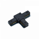 Коннектор T-тип TRB-BL для шинопровода RB черный IN HOME Коннектор T-тип TRB-BL для шинопровода RB черный IN HOME