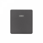 Выключатель 1кл с/у титан с подсветкой 10А механизм с рамкой MIELE ROUND KRANZ (1/100) Выключатель 1кл с/у титан с подсветкой 10А механизм с рамкой MIELE ROUND KRANZ (1/100)