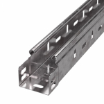 Лоток кабельный листовой 3000x50x50 сталь с перфорированной боковой стенкой толщ.0.7мм ПРОМРУКАВ