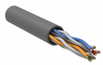 UTP 4PR 23AWG CAT6а информационный solid, LSZH, серый ITK UTP 4PR 23AWG CAT6а информационный solid, LSZH, серый ITK
