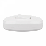 Выключатель-кнопка 250V 6А ON-OFF белый на электропровод (для настольной лампы / для бра) REXANT Выключатель-кнопка 250V 6А ON-OFF белый на электропровод (для настольной лампы / для бра) REXANT