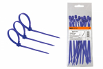 Хомуты нейлоновые 4,8х400мм (синий) (25 штук) TDM Хомуты нейлоновые 4,8х400мм (синий) (25 штук) TDM