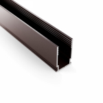 Профиль алюминиевый анодированный для гибкого неона 8x16мм, 2м, коричневый NEON-NIGHT