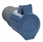 Розетка переносная силовая ССИ-223 2Р+РЕ 32А 220В синий IP44 IEK (1/10/60) Розетка переносная силовая ССИ-223 2Р+РЕ 32А 220В синий IP44 IEK (1/10/60)