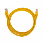 Патч-корд U/UTP REXANT категория 5e, RJ45-RJ45, неэкранированный, 26AWG, LSZH, желтый, 2 м