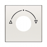 Центральная плата (накладка) для выключателя пластик белый глянцевая IP20 ABB Sky Центральная плата (накладка) для выключателя пластик белый глянцевая IP20 ABB Sky