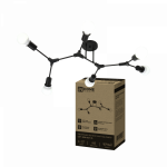 Светильник потолочный под лампу LOFT ARM-6E27-BL 6хЕ27 черный IN HOME