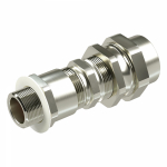 Резьбовой кабельный ввод с метрической резьбой шаг 1.5 46мм металл светло-серый IP66 DKC (ДКС)