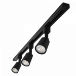 Трековая система светодиод 3*8Вт 4000K черный 50гр IP40 PTR 1508 Jazzway Трековая система светодиод 3*8Вт 4000K черный 50гр IP40 PTR 1508 Jazzway