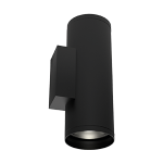 Светодиодный светильник VARTON архитектурный Gutta Twin 2x15 Вт 4000 К 18 градусов RAL9005 черный