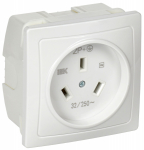 Розетка разборная для плиты с з/к с/у 32А белая Рпл11-К IEK Розетка разборная для плиты с з/к с/у 32А белая Рпл11-К IEK