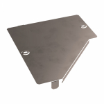 Крышка переходника левого Стандарт INOX (AISI 409) 300х150 Промрукав Крышка переходника левого Стандарт INOX (AISI 409) 300х150 Промрукав