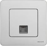 Розетка 1гн ТФ RJ11 с/у алюминий механизм INSPIRIA Legrand Розетка 1гн ТФ RJ11 с/у алюминий механизм INSPIRIA Legrand