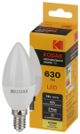 Лампа светодиод 7Вт свеча Е14 6500К 630Лм B35-7W-830-E14 Kodak (1/10) Лампа светодиод 7Вт свеча Е14 6500К 630Лм B35-7W-830-E14 Kodak (1/10)