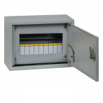 Щит распр. ЩРН-9мод 220х300х120 настен с зам. металл сер IP31 EKF PROxima (1)