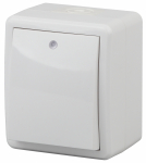 Выключатель 1кл с подсв о/у белый IP54 11-1402-01 Эксперт ЭРА (16/160/2560)