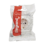 Розетка 1гн с З/К шторки о/у белый 16А IP20 Quteo Legrand (1/20) Розетка 1гн с З/К шторки о/у белый 16А IP20 Quteo Legrand (1/20)