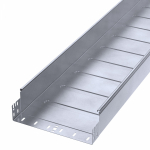 Лоток неперфорированный Профи INOX (AISI 316) 300х100х3000 (1,0 мм) (6 м/уп) Промрукав