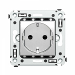 Розетка DKC Avanti 1-мест. 2мод. скр. уст-ки16А 230В серый