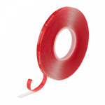 Лента клейкая двуxсторонняя прозрачная, на VHB акриловой основе, 6 мм x 5 м REXANT