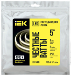 Лента LED 5м COB-312LED 8Вт/м IP65 8мм 24В 4000К IEK Лента LED 5м COB-312LED 8Вт/м IP65 8мм 24В 4000К IEK