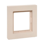 1 - местная рамка, IP44, кремовая, пластик Эпика EKF 1 - местная рамка, IP44, кремовая, пластик Эпика EKF