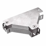 Тройник горизонтальный 50x50мм оцинковка горячим способом по методу сендзимира 75мм ПРОМРУКАВ _