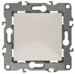 Переключатель 1кл промеж с/у крем механизм 12-1108-02 Эра12 ЭРА (1/20)