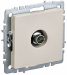 Розетка 1гн ТВ оконечная с/у крем механизм РТВ11-0-БрКр BRITE IEK (1/10/100) Розетка 1гн ТВ оконечная с/у крем механизм РТВ11-0-БрКр BRITE IEK (1/10/100)