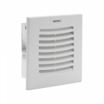 Вентиляционная решетка с фильтром ЭМС 120x120 мм, IP54