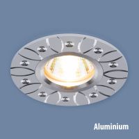Алюминиевый точечный светильник 2007 MR16 WH белый (1/50) Алюминиевый точечный светильник 2007 MR16 WH белый (1/50)