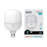 Лампа светодиод 60Вт дрл/дрв Т160 Е24/Е40 4000К 5400Лм Gauss Elementary Promo (1/6)