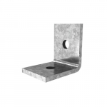 Уголок №1, 2 отверстия для СТРАТ профиля, толщ. 5,0 мм, гальван. цинк Уголок №1, 2 отверстия для СТРАТ профиля, толщ. 5,0 мм, гальван. цинк