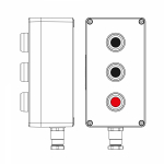 Взрывозащищенный пост управления из полиэстера CPE-P-04-(2xP1B(11)-1xP1R(11))-1xKH2MHK(C)1Ex d e IIC Т5 Gb / Ex tb IIIC T95°C DbIP66/КЗ Взрывозащищенный пост управления из полиэстера CPE-P-04-(2xP1B(11)-1xP1R(11))-1xKH2MHK(C)1Ex d e IIC Т5 Gb / Ex tb IIIC T95°C DbIP66/КЗ
