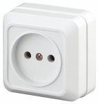 Розетка 1гн без З/К о/у белый 16А IP20 2-201-01 Intro Quadro ЭРА 10/200/2400) Розетка 1гн без З/К о/у белый 16А IP20 2-201-01 Intro Quadro ЭРА 10/200/2400)