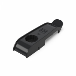 Держатель плоского кабеля односторонний для прямого монтажа на 2 места черный (30шт/840шт уп/кор) Промрукав