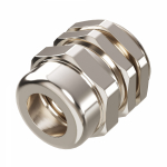 Латунный кабельный ввод М18, d= 6-10 мм ДКС (10/10/50)