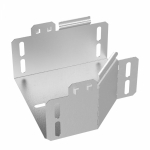 Переходник - редуктор д/лист. каб. лотка без разъема/соедин-ля сужение слева 151.5мм/101.5мм с высотой лотка80мм оцинк. ПРОМРУКАВ _ Переходник - редуктор д/лист. каб. лотка без разъема/соедин-ля сужение слева 151.5мм/101.5мм с высотой лотка80мм оцинк. ПРОМРУКАВ _