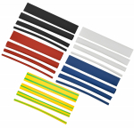 Набор термоусадочных трубок ТУТнг-LS 2/1, 4/2, 6/3, 8/4 ЖЗ/С/К/Ч/Б (20х8см/упак) IEK (1/20/600)